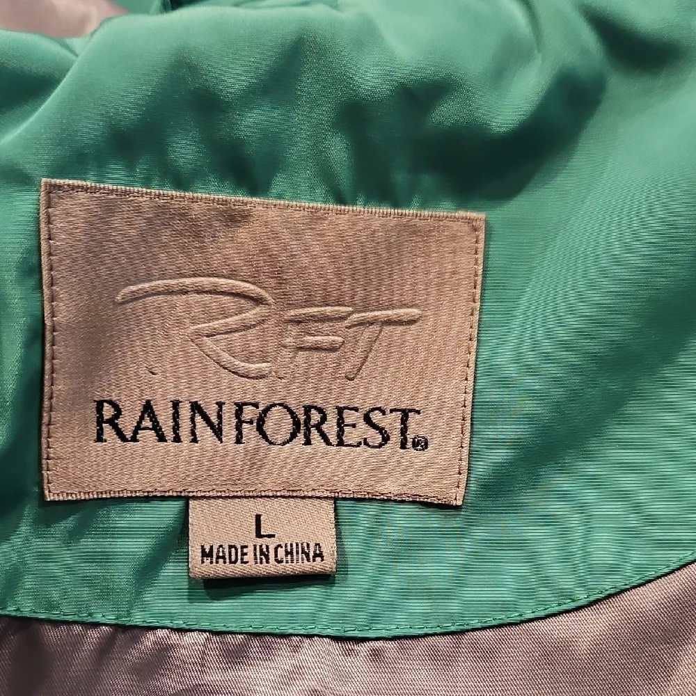 RAINFOREST Green Hooded Zipper Jacket - Picture 11 of 13